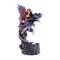 Light Up Dark Fairy and Dragon Figurine 4.5" x 4" x 7.75"